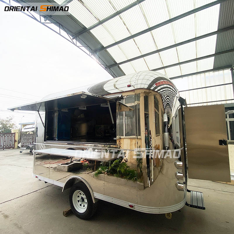 Deep Fryer Food Trailer