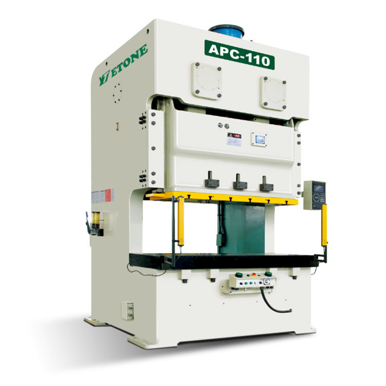 What maintenance are essential for ensuring optimal performance of a stamping press machine?