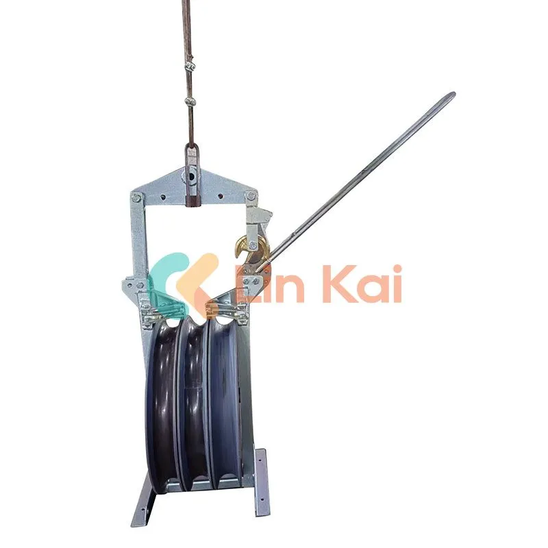 The Role of Stringing Blocks in Efficient Power Line Installation