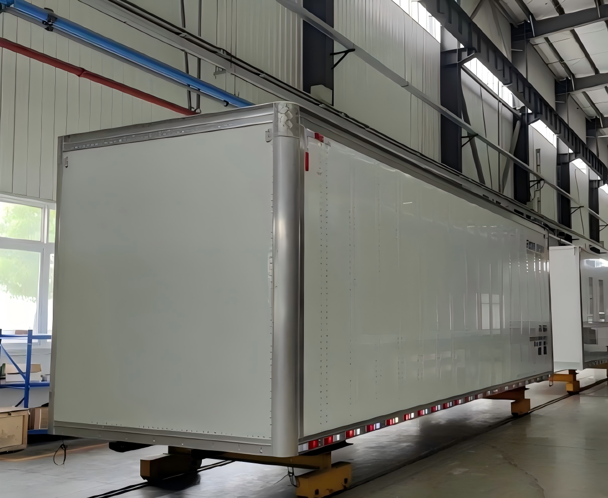 OEM FRPSkin Lite Refrigerated Truck Body Solutions for Lightweight Cold Chain Transport