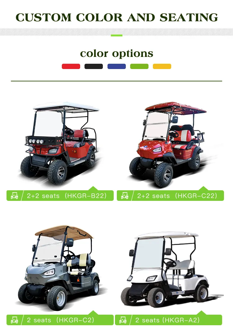 Electric 1-2 Jinhaike Packed and Loaded by Container Mini Car Cart