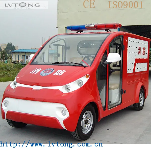 Electric Fire-Fighting Truck, Red, 48V