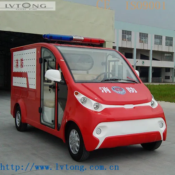Electric Fire-Fighting Truck, Red, 48V
